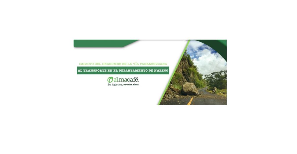 Impacto del derrumbe en la Vía panamericana al Transporte en el departamento de Nariño